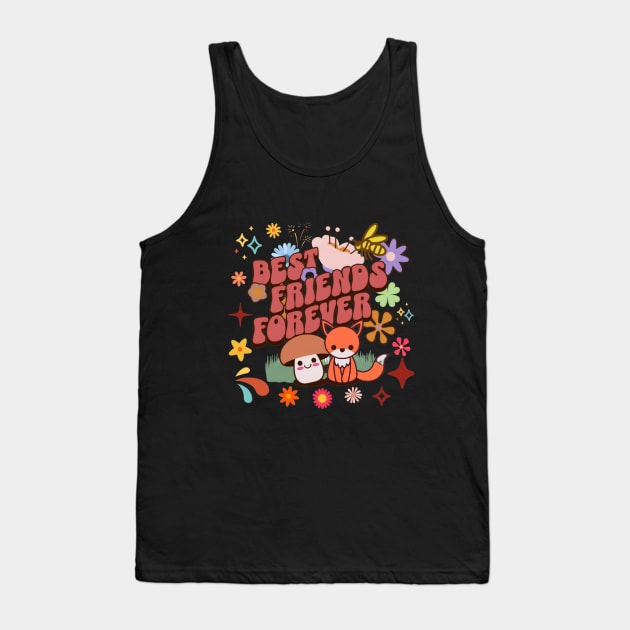 Best Friends Forever - Friendship Tank Top by Elite & Trendy Designs